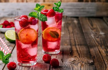 Raspberry Summer Cocktail recipe