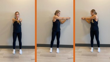 Move 3: Abdominal Twist on a Wall